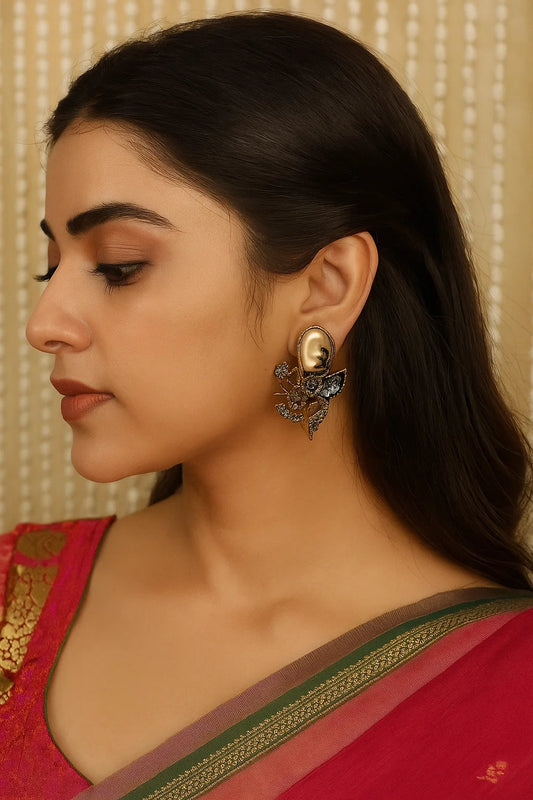 Women Pearl Earrings (Design-II)