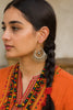 Silver Crescent Star Earrings (chand bali)
