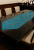 Handmade Beaded Runner- Sea Green and Gold-2