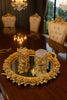 Antique Gold Finish Mirror Tray- Design-2