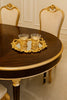 Antique Gold Finish Mirror Tray Design-1