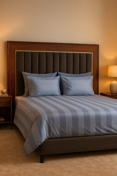 Premium Quality Bed Sheet Set (Powder Blue)