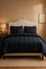 Quilt Cover Set (Classic Navy Blue)