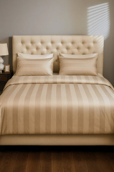 Quilt Cover Set (Classic Beige Linen)