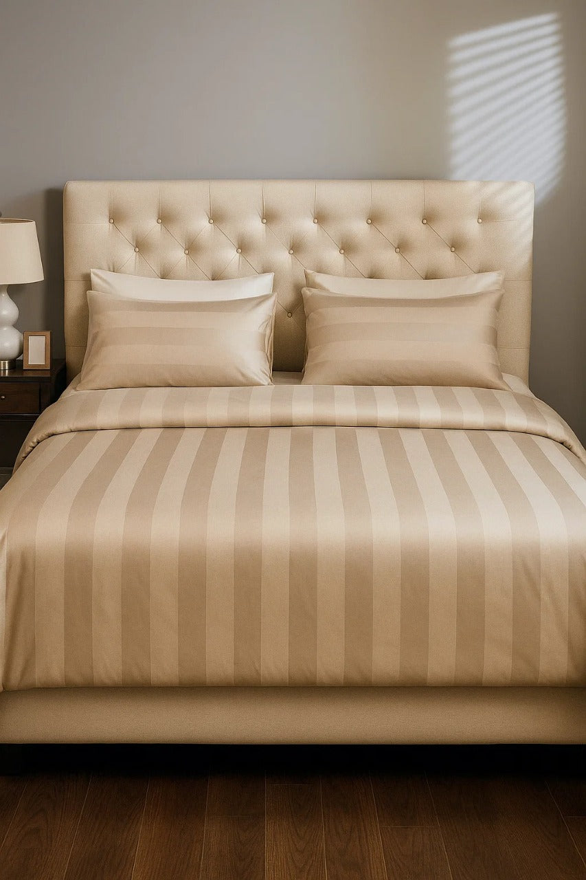 Quilt Cover Set (Classic Beige Linen)