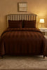 Premium Quality Bed Sheet Set (Brown)
