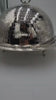 Brass Hammered Round Serving platter Dome
