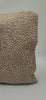 Handmade Velvet Cushion Cover (Light Beige Gold and Pearl)