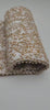 Handmade Table Runner (Off White Gold with Pearl)