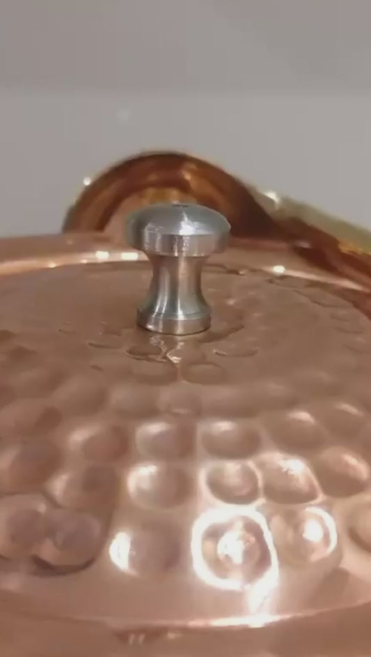 Copper Hammered Buffet Warmer (Daig) (serving 4-5 kg)