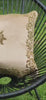 Handmade Velvet Cushion Cover (Beige and Gold)