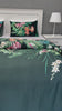 Fresh Green Floral Print - Duvet Cover Set