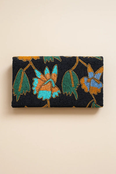 Handmade Beaded Clutch with string (Design-5)