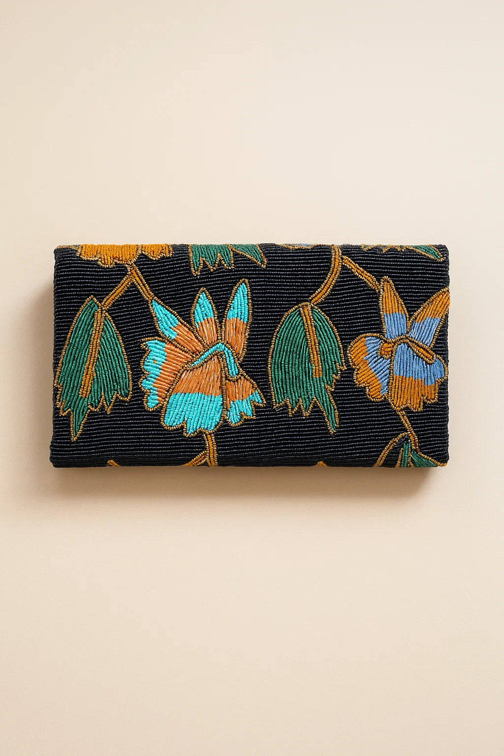 Handmade Beaded Clutch with string (Design-5)