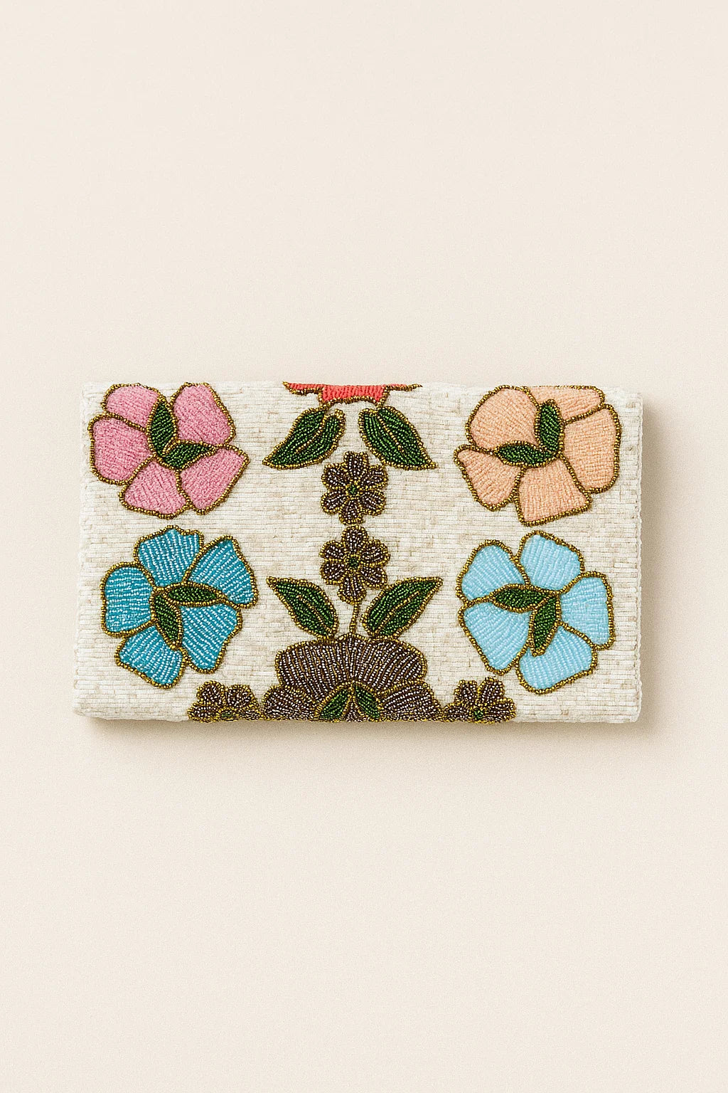 Handmade Beaded Clutch with string (Design-6)