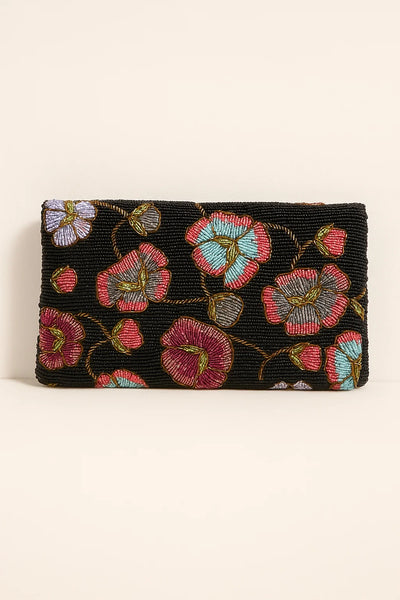 Handmade Beaded Clutch with string (Design-7)