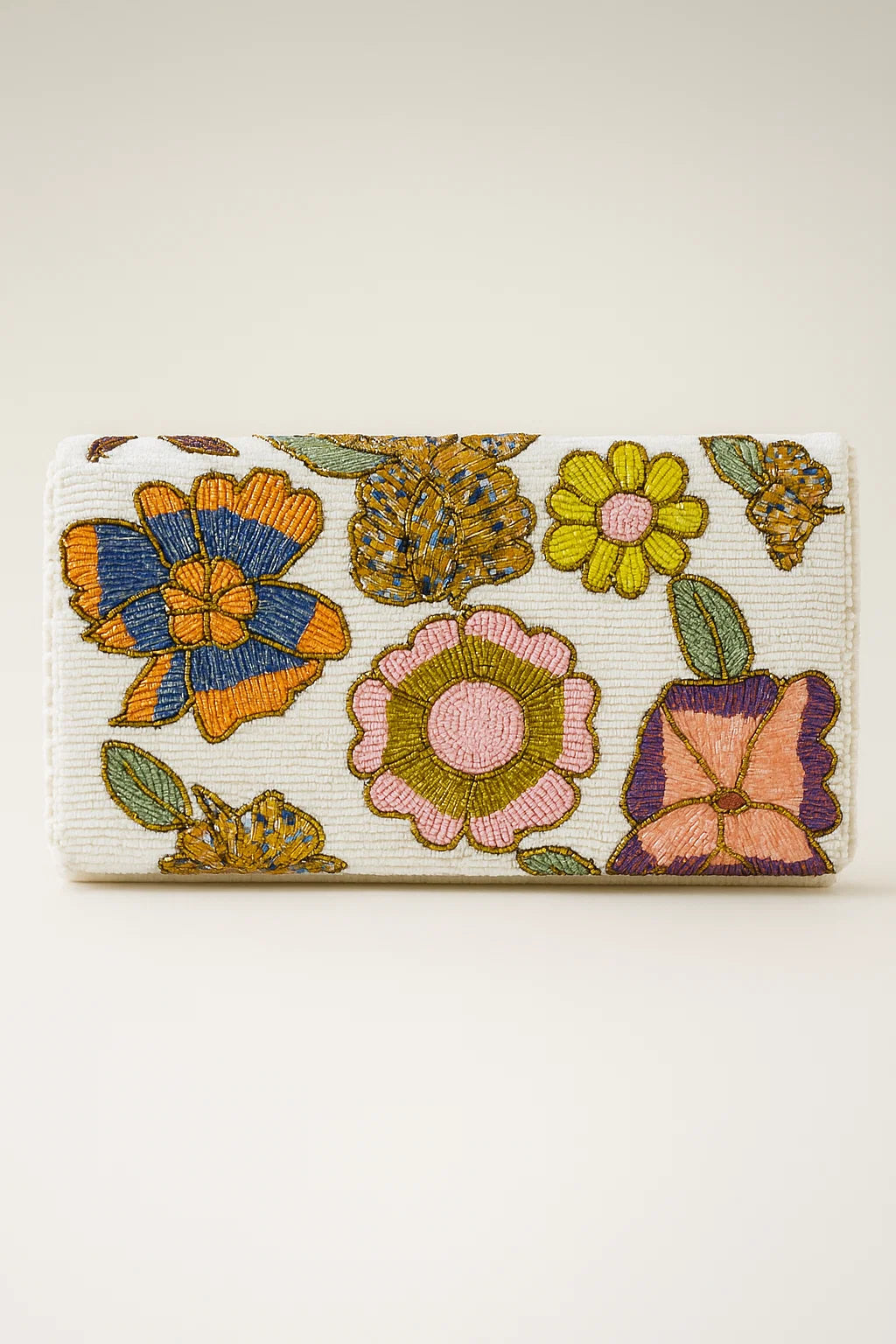 Handmade Beaded Clutch with string (Design-8)