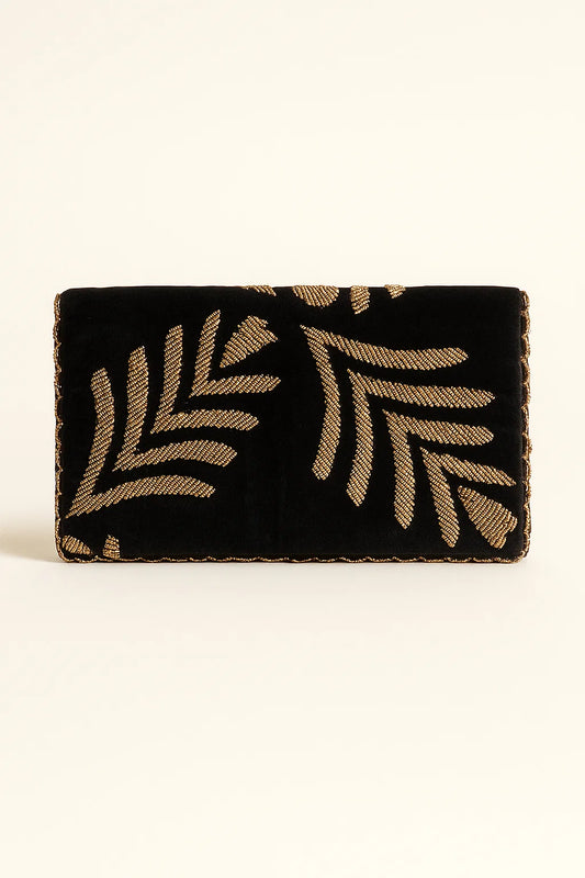 Handmade Beaded Clutch with string (Design-13)