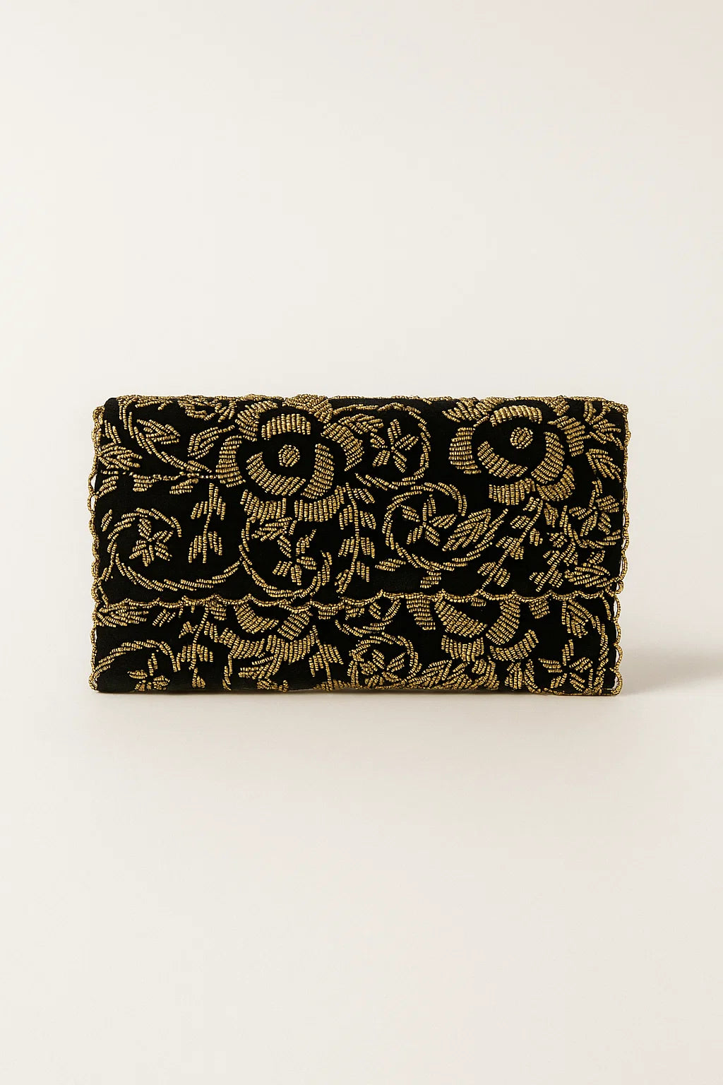 Handmade Beaded Clutch with string (Design-12)