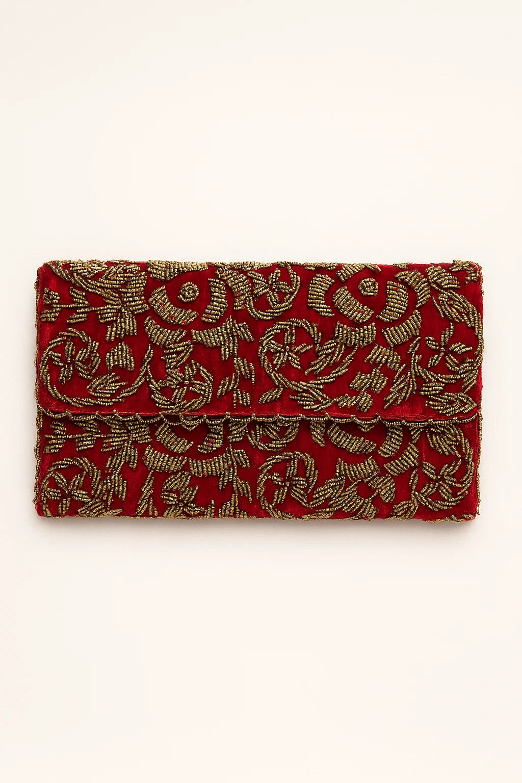 Handmade Beaded Clutch with string (Design-15)