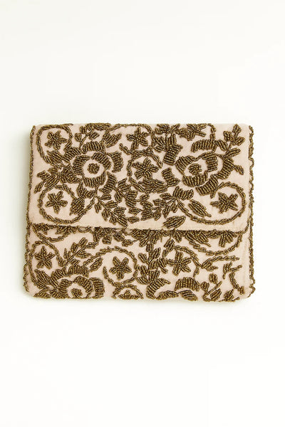 Handmade Beaded Clutch with string (Design-16)