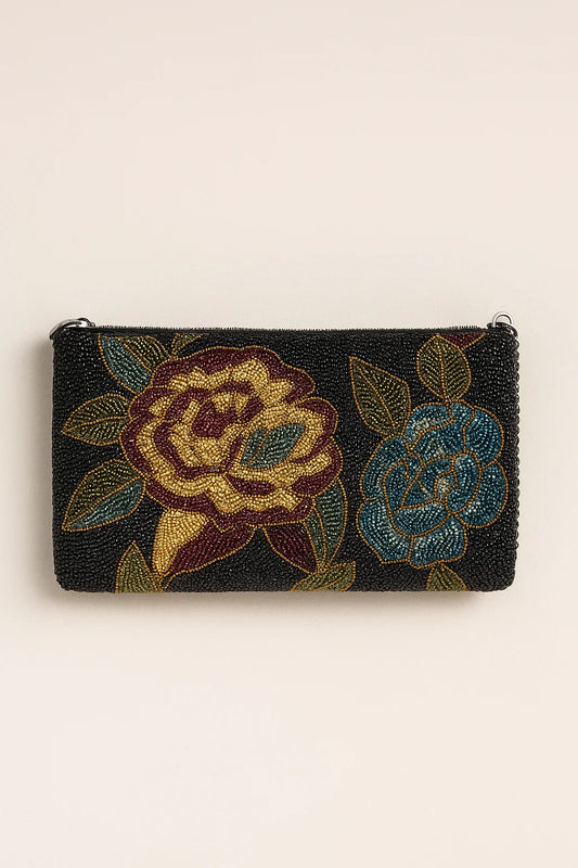 Handmade Beaded Clutch with string (Design-2)