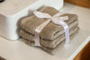 Soft Sand Cotton Face Towel Set - 3 Pack - Handmade Stories