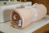 Soft Baby Pink Cotton Bath Towel - Luxurious & Absorbent - Handmade Stories